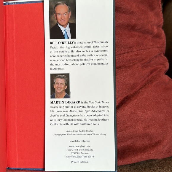 Bill O’Reilly and Martin Dugard KILLING LINCOLN, The Shocking Assassination - Picture 5 of 5